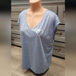 Blue Heart Women's Sleeveless Top